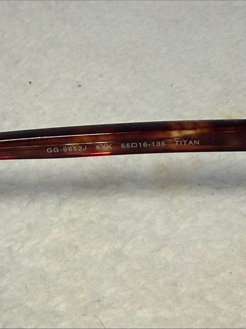 Gucci GG9652J Titanium/Tortoiseshell Frame
